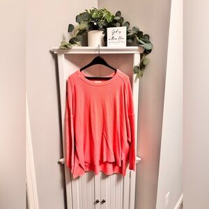 Maurices Vibrant Coral Knit Top